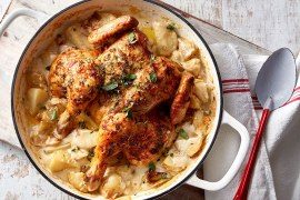 Creamy One Pot Roast Chicken